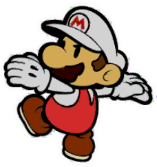 PaperMarioFireball emote for Discord