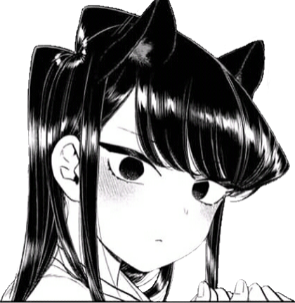 KomiKat emote for Discord