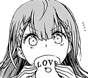 KirisuSenseiSippingSomeCoffee emote for Discord