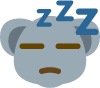 sleepy_koala emote for Discord