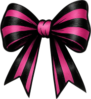 Blackandpinkbow emote for Discord