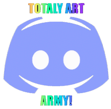 TotallyArtArmy emote for Discord