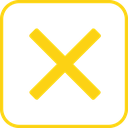 gold_square_cross_mark emote for Discord