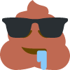drooling_poo emote for Discord