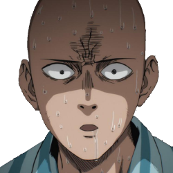 saitama_shocked emote for Discord