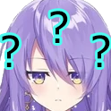 MoonaConfused emote for Discord