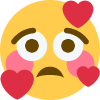 loveblush emote for Discord