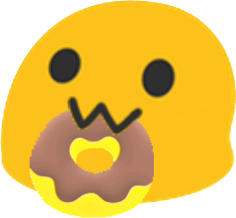 blobnomdonut emote for Discord