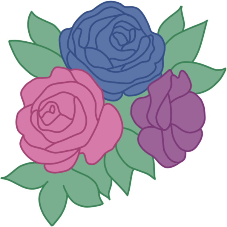 bisexual_flowers emote for Discord