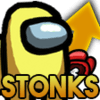 among_stonks emote for Discord