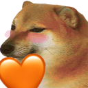 CheemsOheart emote for Discord