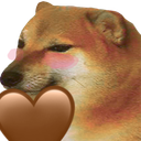 CheemsBRheart emote for Discord