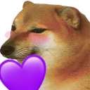 CheemsPheart emote for Discord