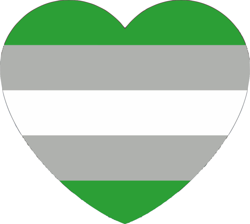 greyromantic_heart emote for Discord