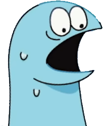 dino_scared emote for Discord