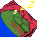 Peeposleep emote for Discord