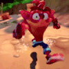 Crash_Bandicoot_Running emote for Discord