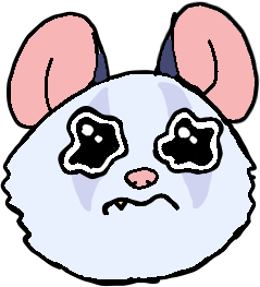 possum_cry emote for Discord