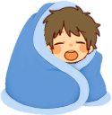 animeBoySnug emote for Discord