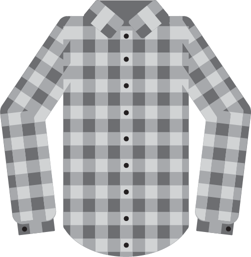 flannel_gray emote for Discord