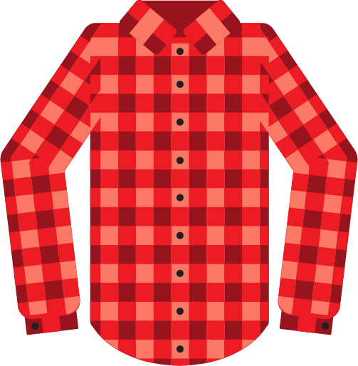 flannel_red emote for Discord
