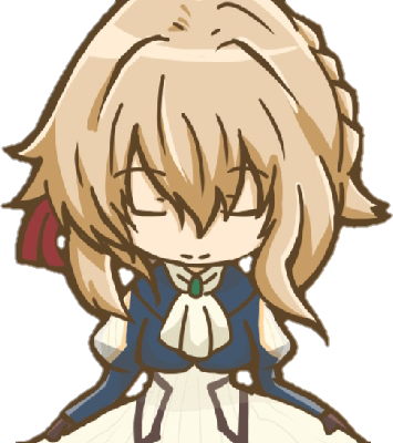 violet_bowcurtsy emote for Discord