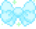 Ribbon_Cyan emote for Discord