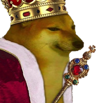 king_cheems emote for Discord