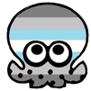 PrideOctoDemiboy emote for Discord