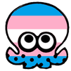 PrideOctoTrans emote for Discord