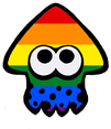PrideSquid emote for Discord