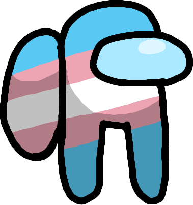 AmongUsTransgender emote for Discord