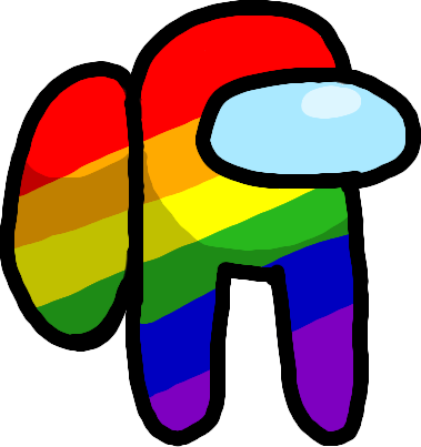 AmongUsRainbow emote for Discord