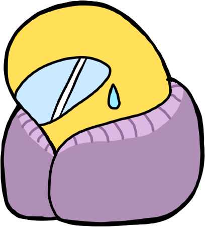 AmongUs_ComfyCry emote for Discord