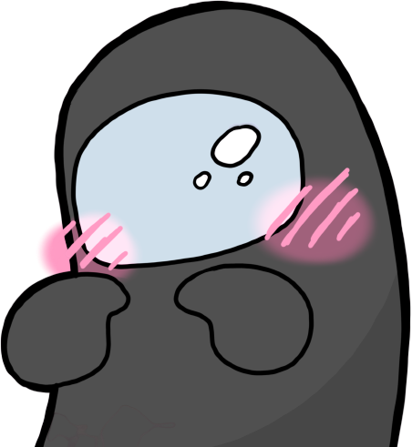 AmongUs_Shy emote for Discord