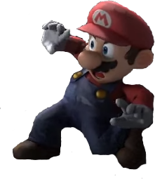 Mario_Suprised emote for Discord