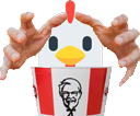 Chicken_vibe emote for Discord