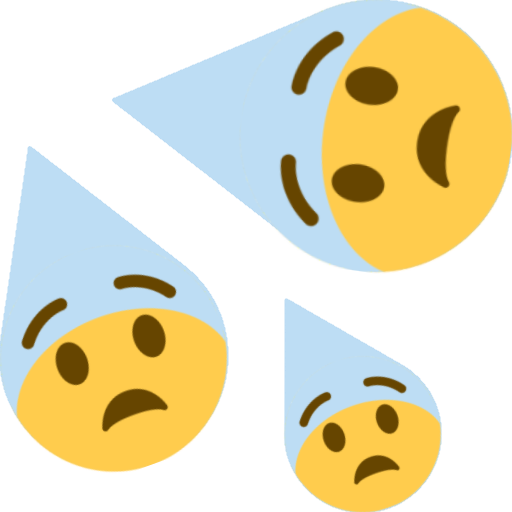 fearfulDrops emote for Discord