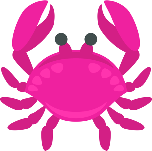 pink_crab emote for Discord