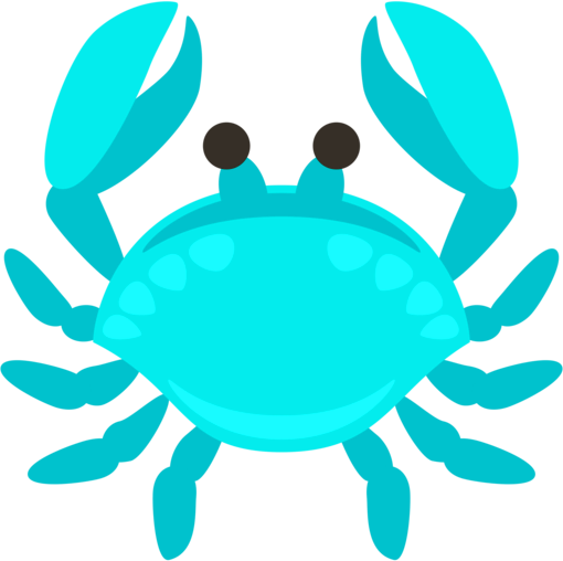 cyan_crab emote for Discord