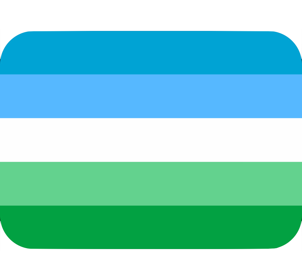flag_gaymale emote for Discord