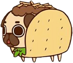 taco_dog emote for Discord