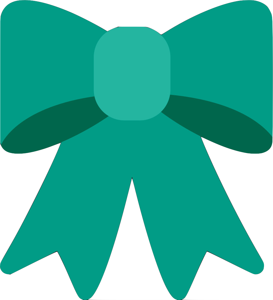 cyan_bow emote for Discord