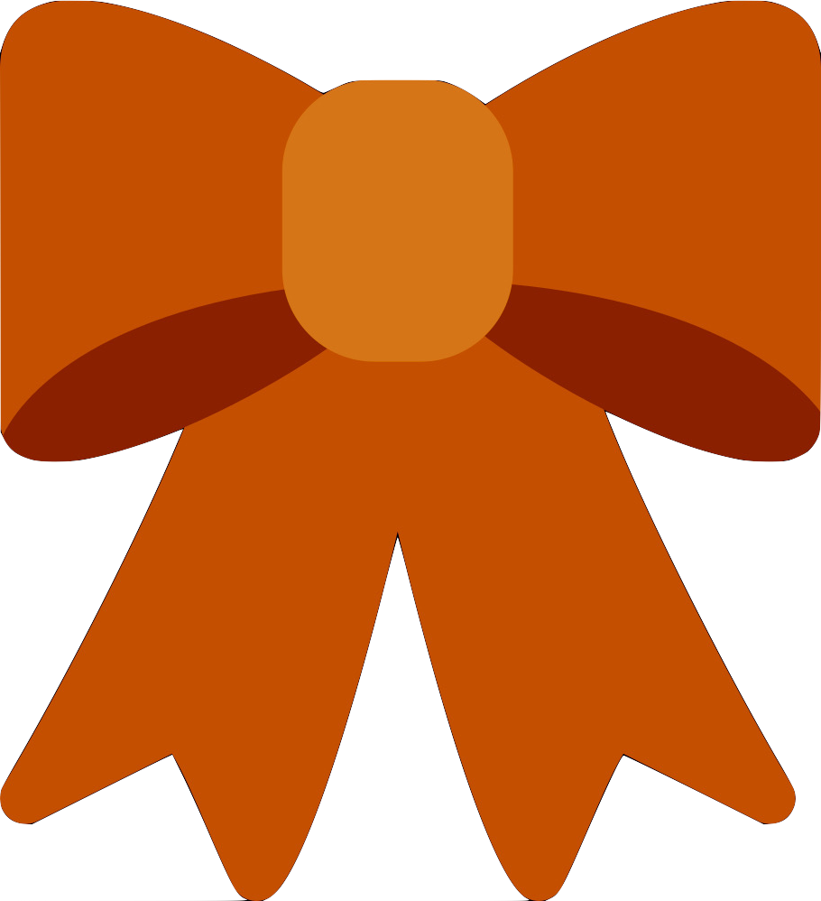 orange_bow emote for Discord