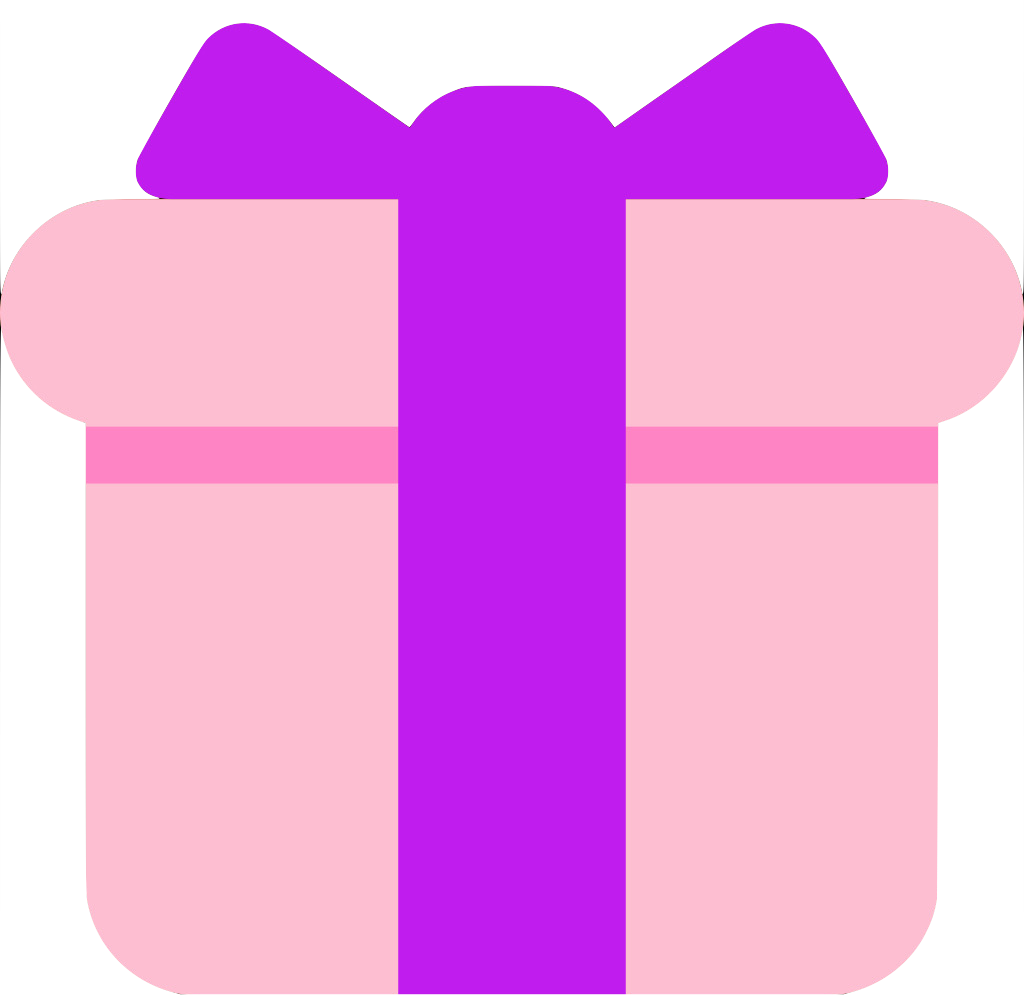 purple_pink_gift emote for Discord
