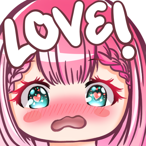 KirisuSenseiinLove emote for Discord