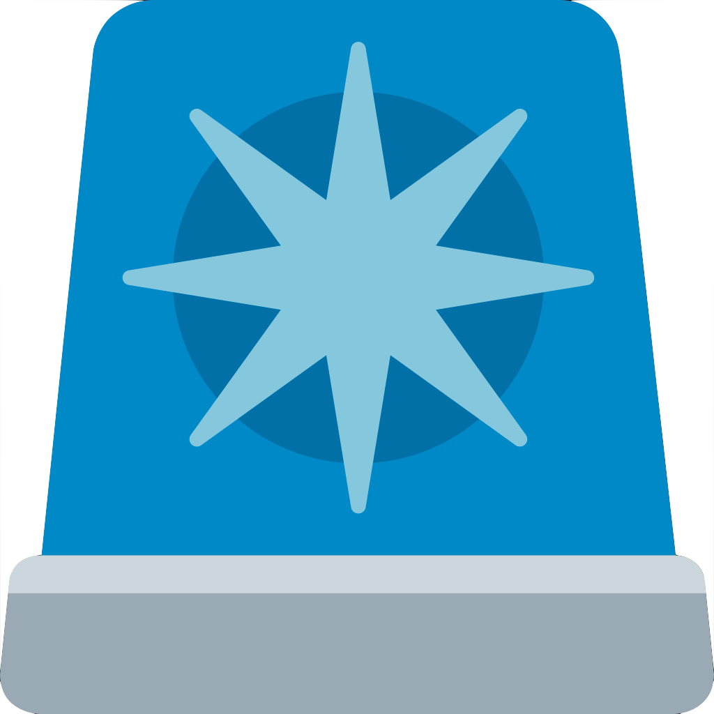 light_blue_siren emote for Discord