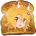Senko_toast emote for Discord