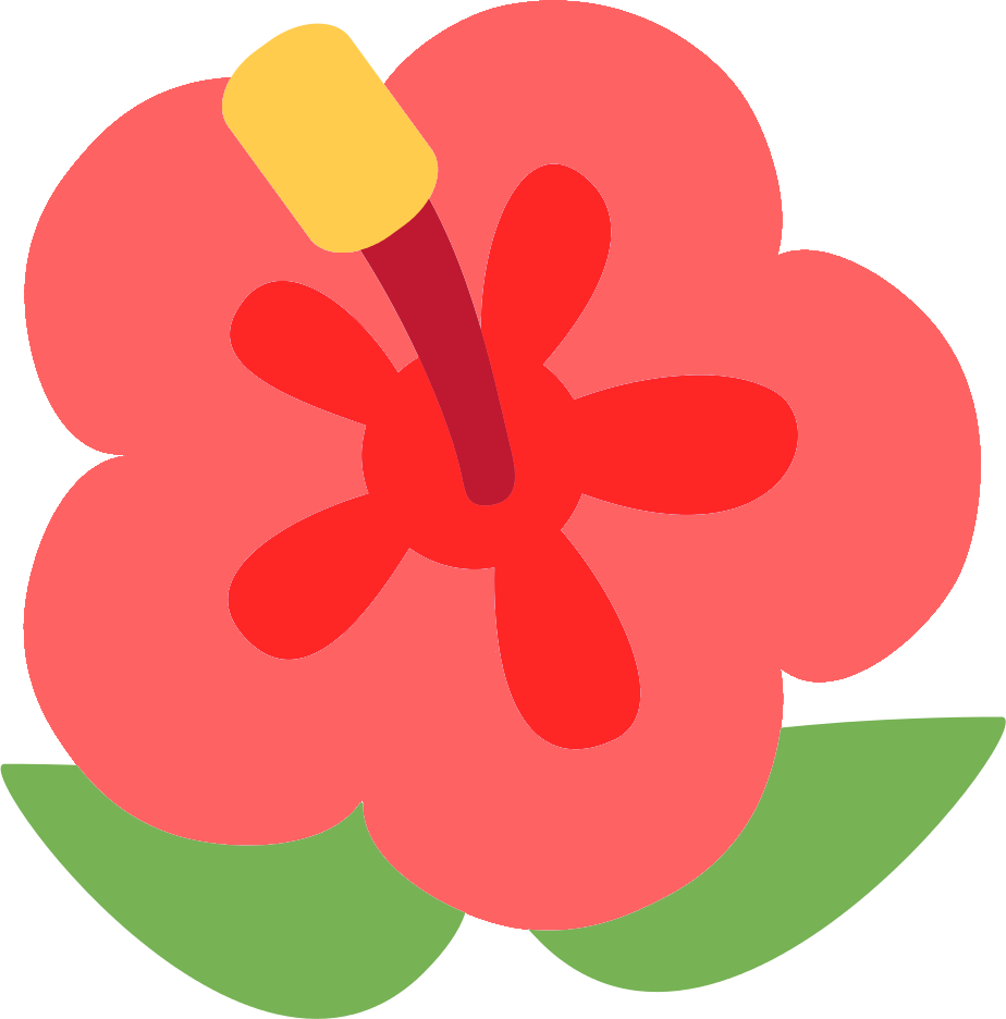 red_hibiscus emote for Discord