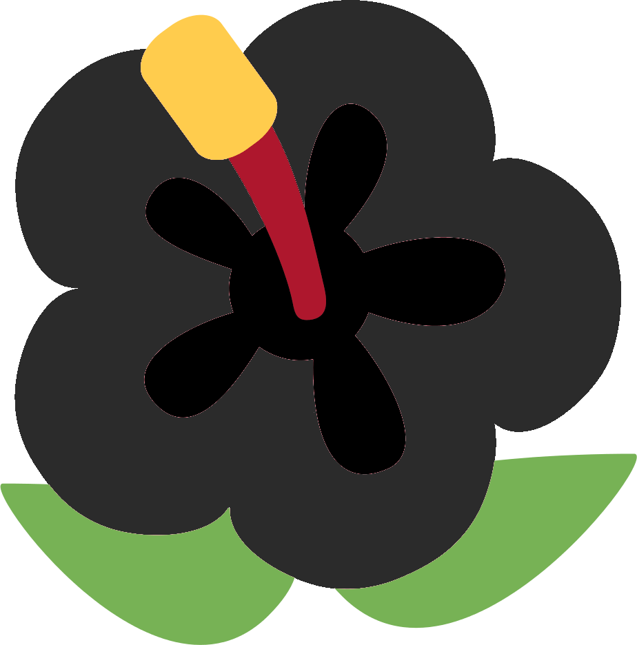 black_hibiscus emote for Discord